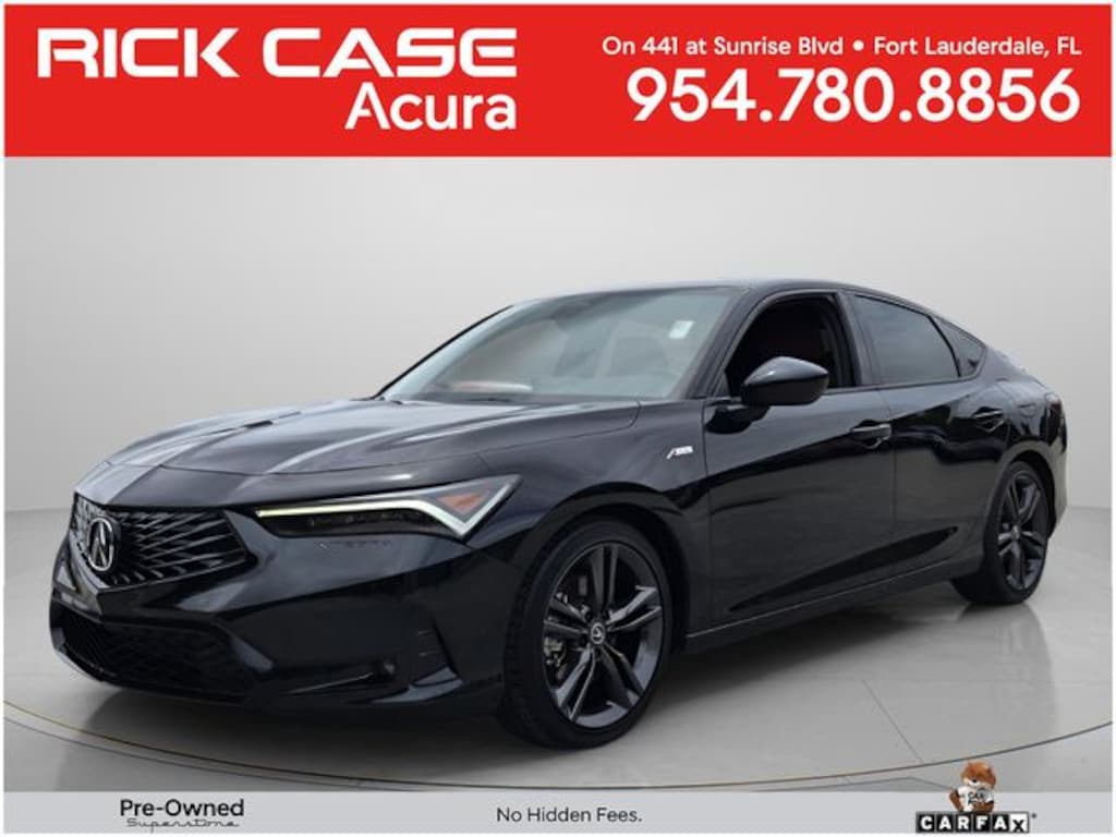 Certified 2025 Acura Integra A-Spec Package Hatchback