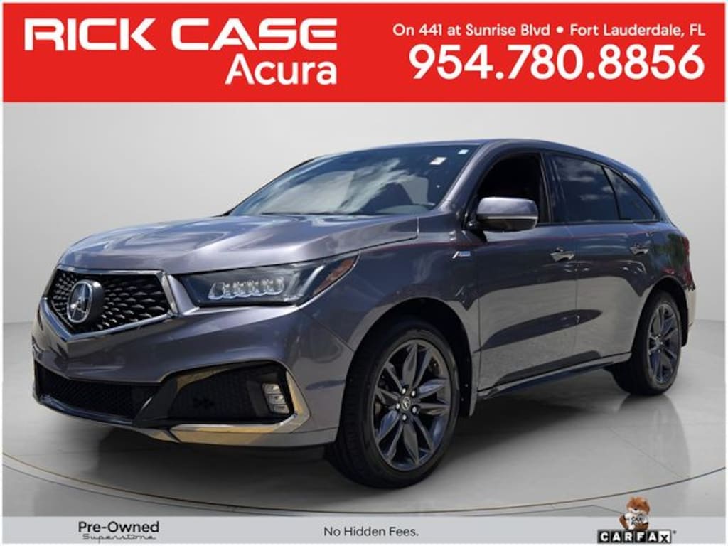 Used 2019 Acura MDX 3.5L Tech & A-Spec Pkgs SUV