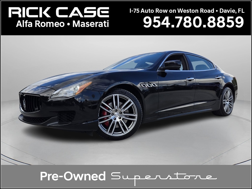 Used 2016 Maserati Quattroporte S Q4 Sedan