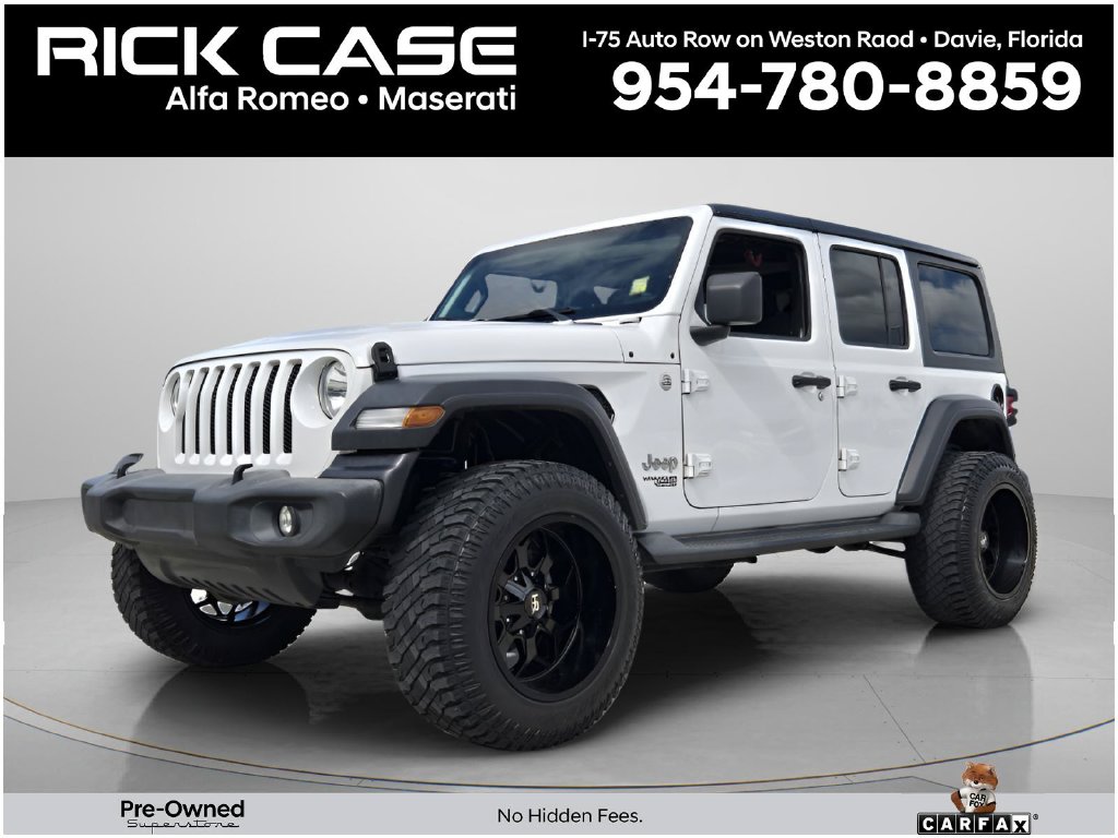 Used 2018 Jeep Wrangler Unlimited Sport SUV