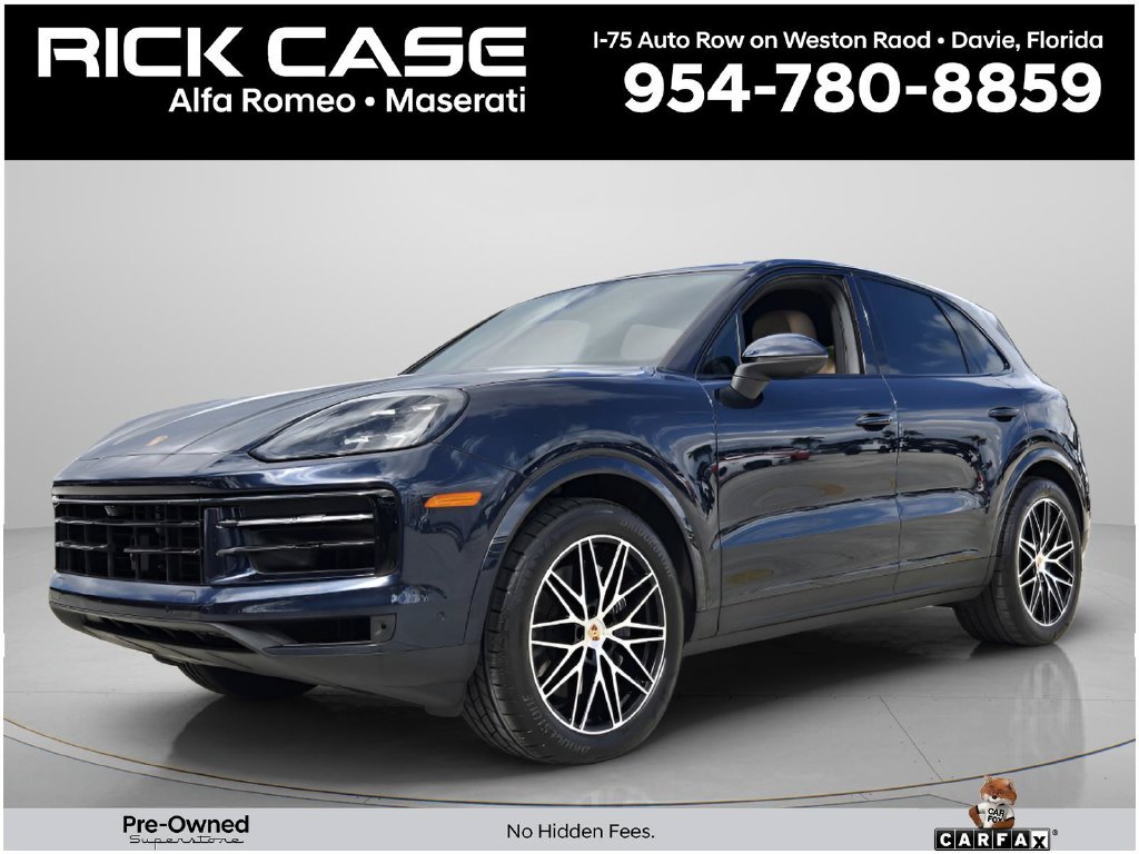 2025 Porsche Cayenne Base