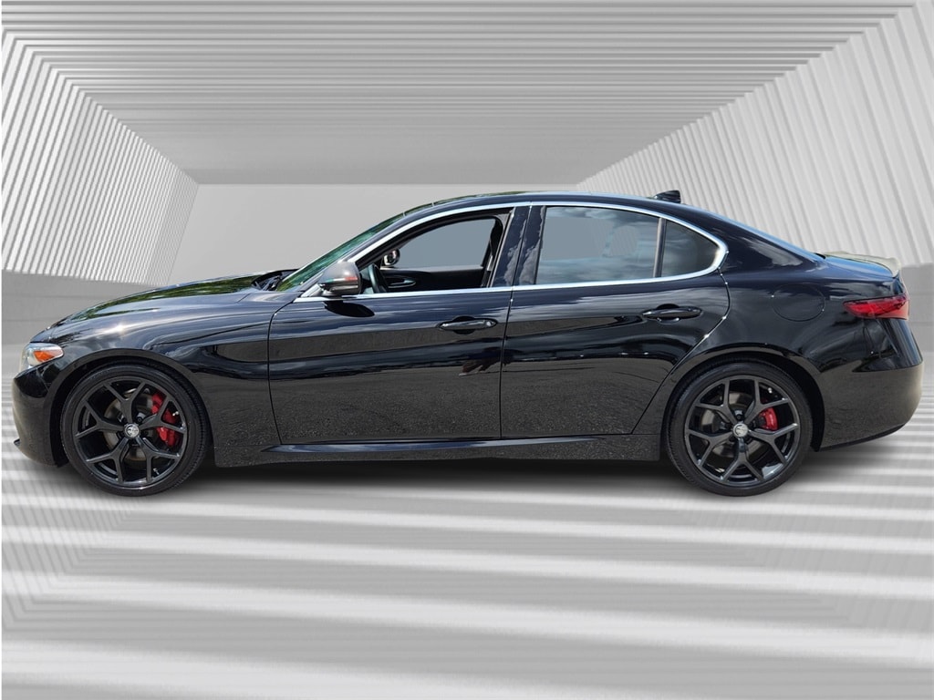 Used 2020 Alfa Romeo Giulia Ti with VIN ZARFAMBN2L7639229 for sale in Davie, FL