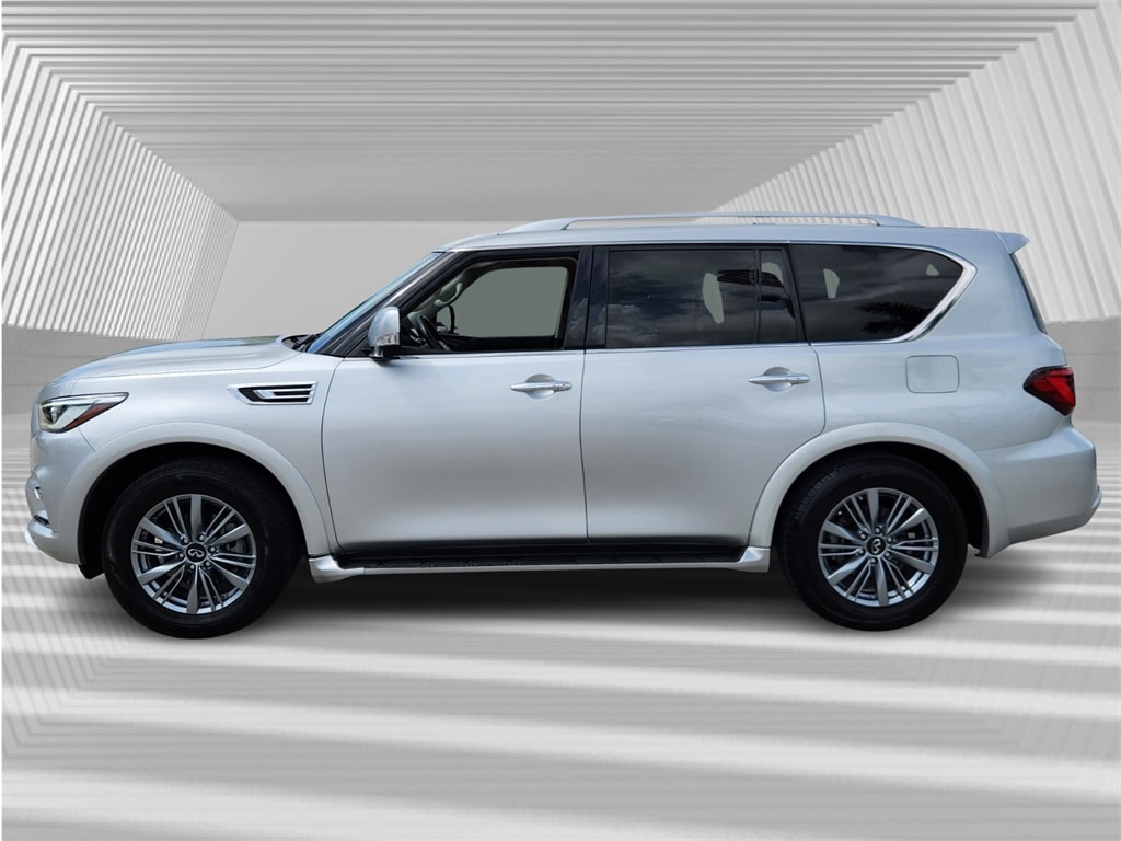 Used 2022 INFINITI QX80 PREMIUM SELECT with VIN JN8AZ2AD8N9870092 for sale in Davie, FL