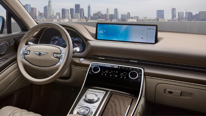 2024 GV80 Interior at Rick Case Genesis Davie