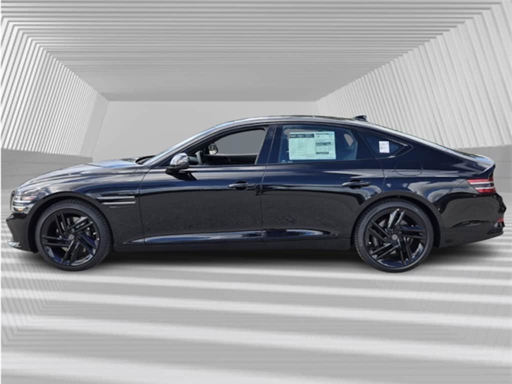 New 2026 Genesis G80 3.5T Prestige Black Sedan