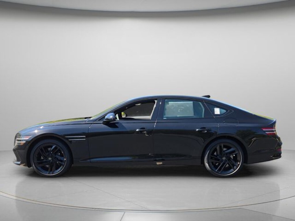 New 2027 Genesis G80 3.5T Prestige Black Sedan