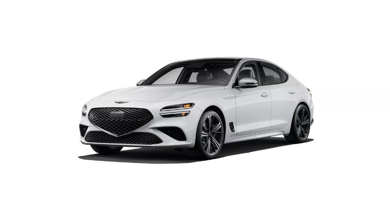 2024 Genesis G70 Colors at Rick Case Genesis Plantation in Alta White.png