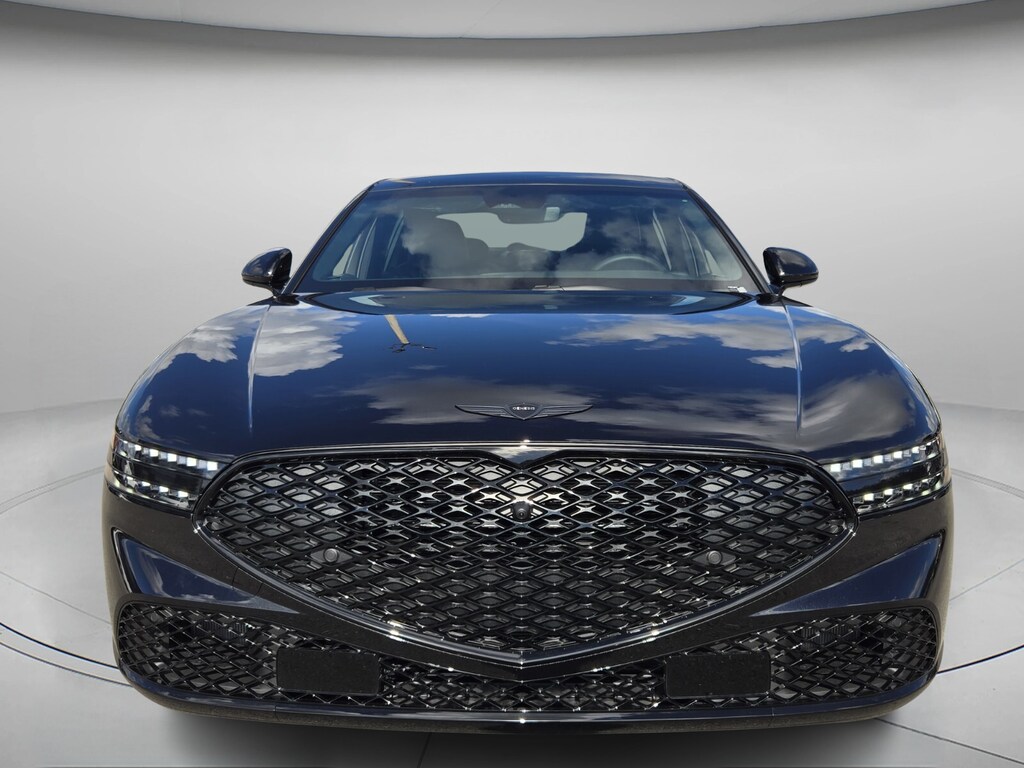 New 2026 Genesis G90 3.5T E-SC Mhev Prestige Black Sedan