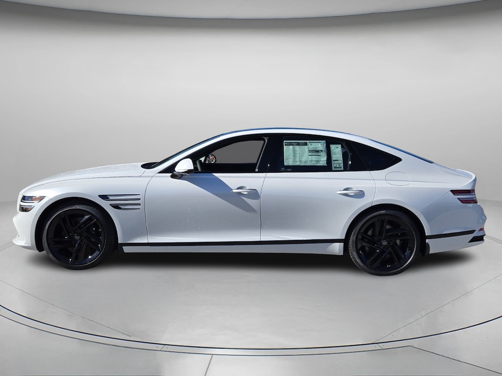 New 2026 Genesis G80 3.5T Prestige Black Sedan