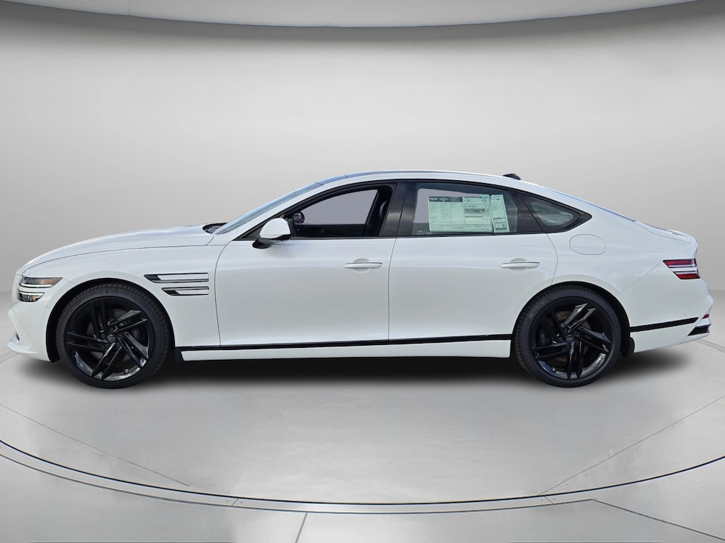 New 2026 Genesis G80 3.5T Prestige Black Sedan