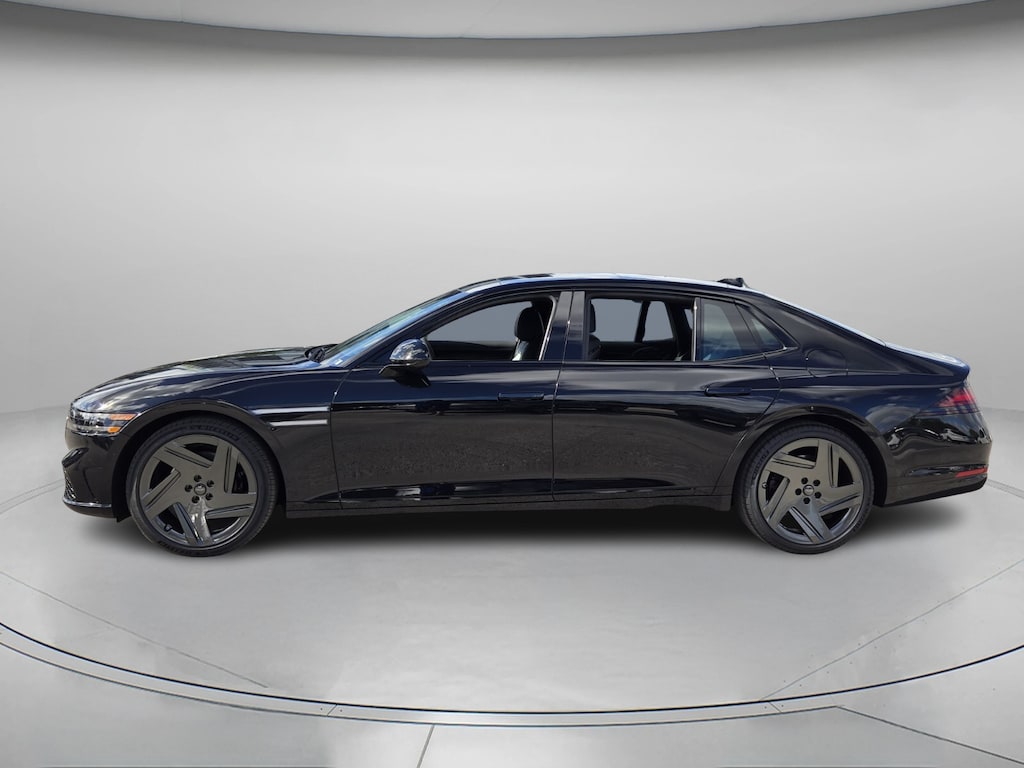 New 2026 Genesis G90 3.5T E-SC Mhev Prestige Black Sedan