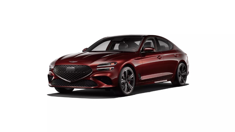 2024 Genesis G70 Colors at Rick Case Genesis Plantation in Cavendish Red.png