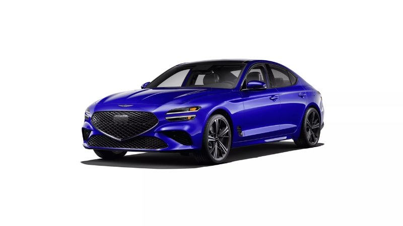 2024 Genesis G70 Colors at Rick Case Genesis Plantation in Kawah Blue.png
