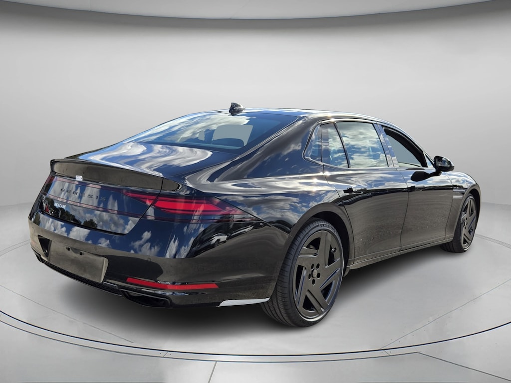 New 2026 Genesis G90 3.5T E-SC Mhev Prestige Black Sedan