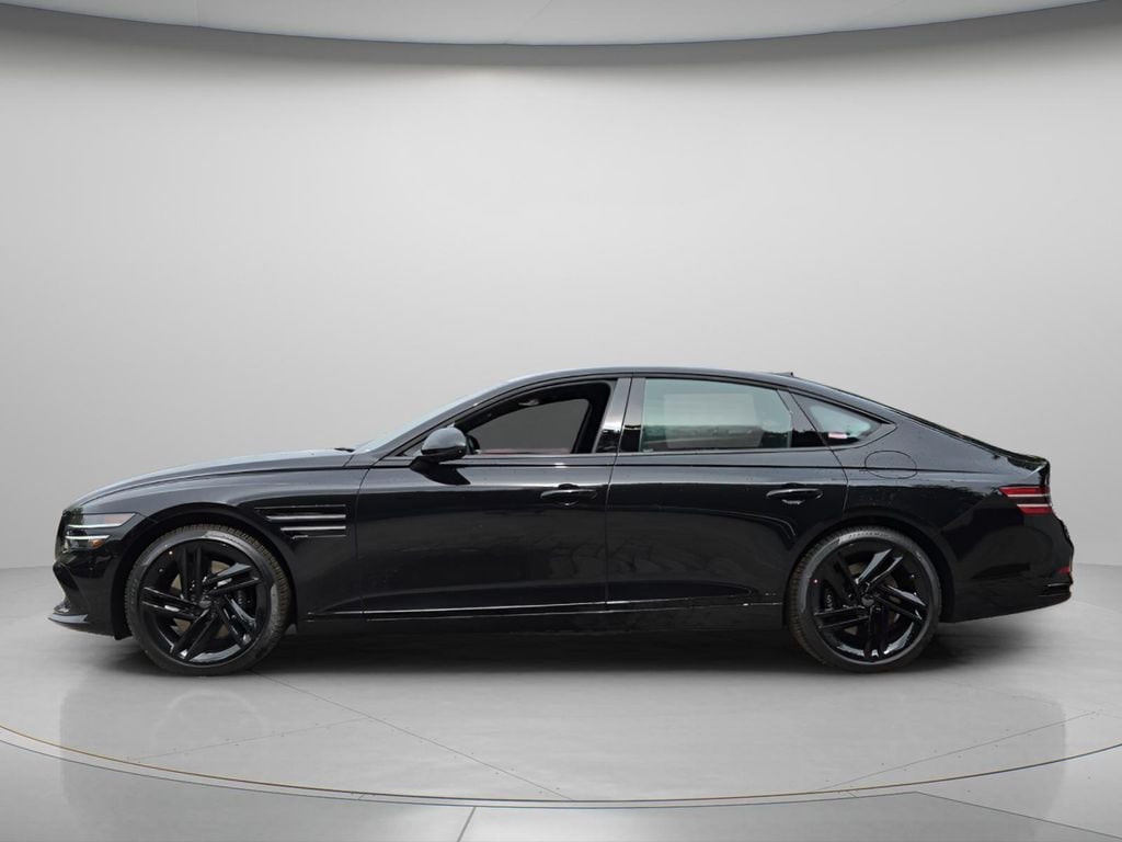 New 2026 Genesis G80 3.5T Prestige Black Sedan