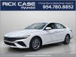 New 2026 Hyundai Elantra Hybrid Blue Sedan