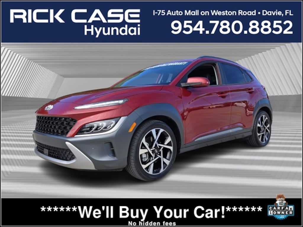 Certified 2023 Hyundai Kona Limited SUV