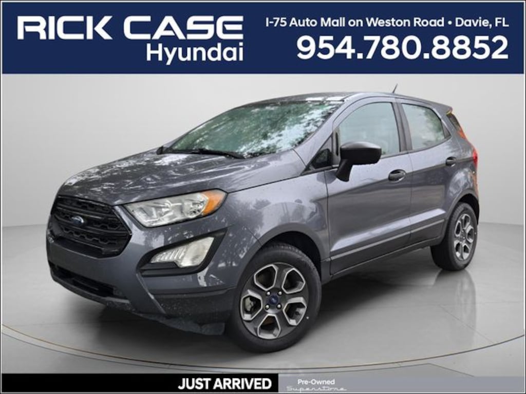 Used 2019 Ford EcoSport S SUV