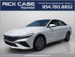 New 2026 Hyundai Elantra Hybrid Blue Sedan