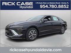 2026 Hyundai Sonata Hybrid Blue Sedan