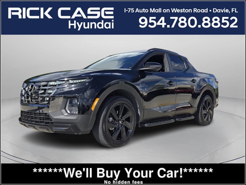 Certified 2024 Hyundai Santa Cruz 2.5T NIGHT Truck Crew Cab