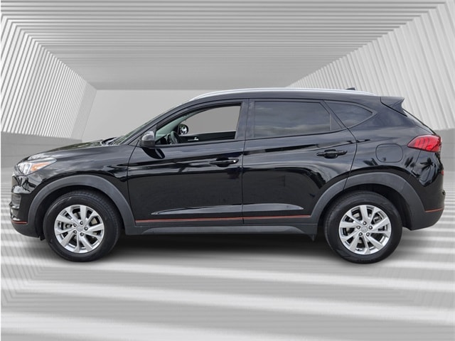 Used 2021 Hyundai Tucson Value with VIN KM8J33A44MU385572 for sale in Davie, FL