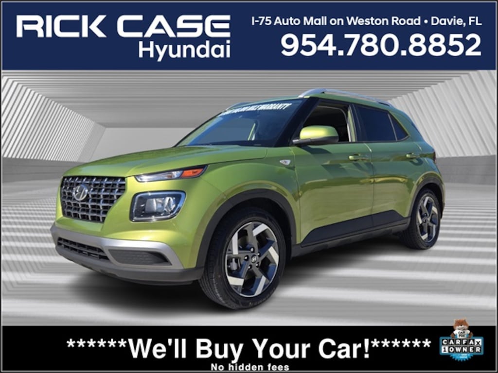 Certified 2022 Hyundai Venue SEL SUV