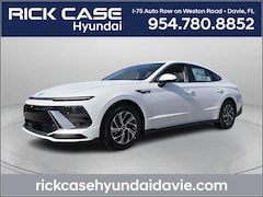 2026 Hyundai Sonata Hybrid Blue Sedan