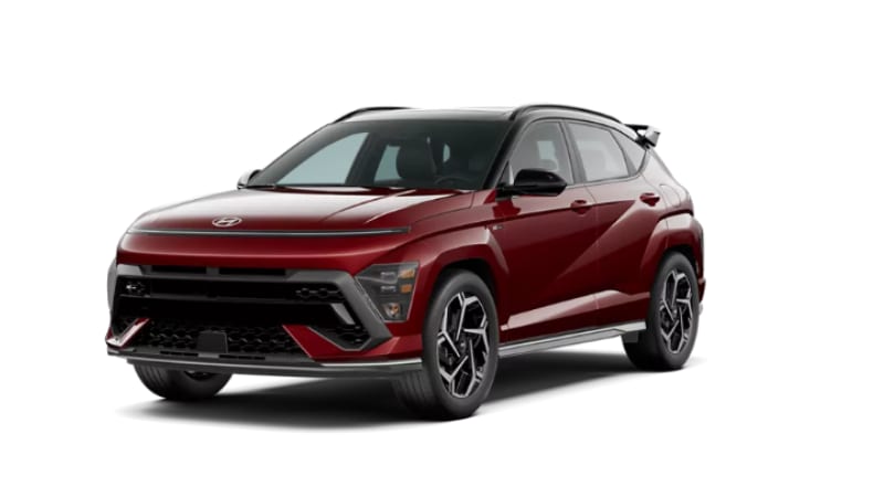 2024 Hyundai Kona Ultimate Red Metallic at Rick Case Hyundai Davie