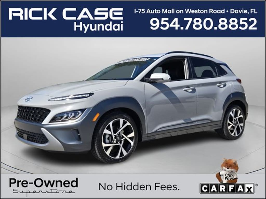Certified 2023 Hyundai Kona Limited SUV