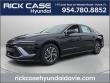 New 2026 Hyundai Sonata Hybrid Blue Sedan