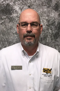 Staff member Mark Perry from 9299b50e6736