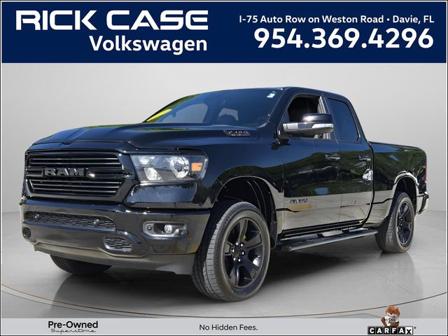 2021 RAM 1500 Big Horn/Lone Star 4x4 Quad Cab 6'4's photo
