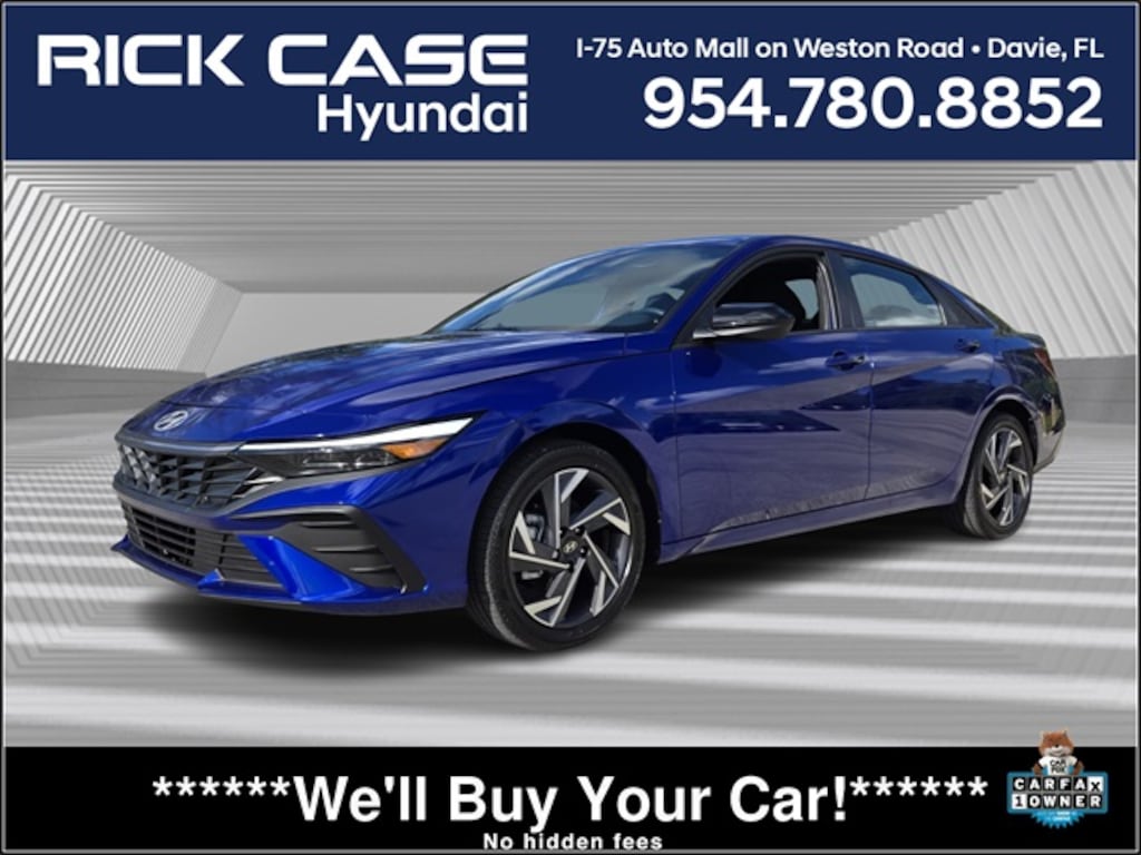 Certified 2025 Hyundai Elantra Hybrid SEL Sport Sedan