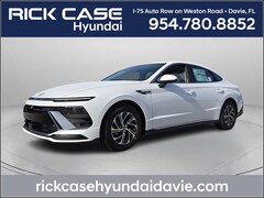 2026 Hyundai Sonata Hybrid Blue Sedan