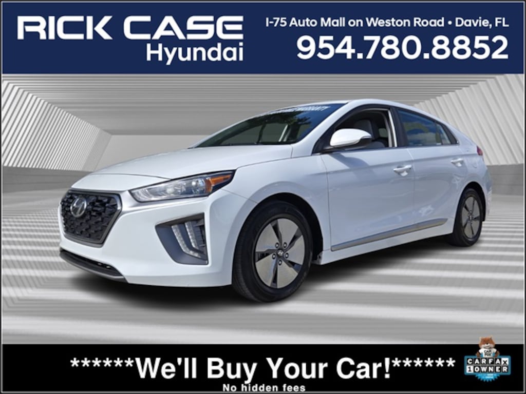 Certified 2022 Hyundai Ioniq Hybrid SE Hatchback