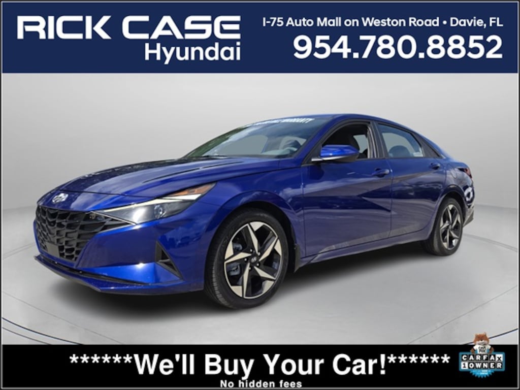 Certified 2023 Hyundai Elantra SEL Sedan