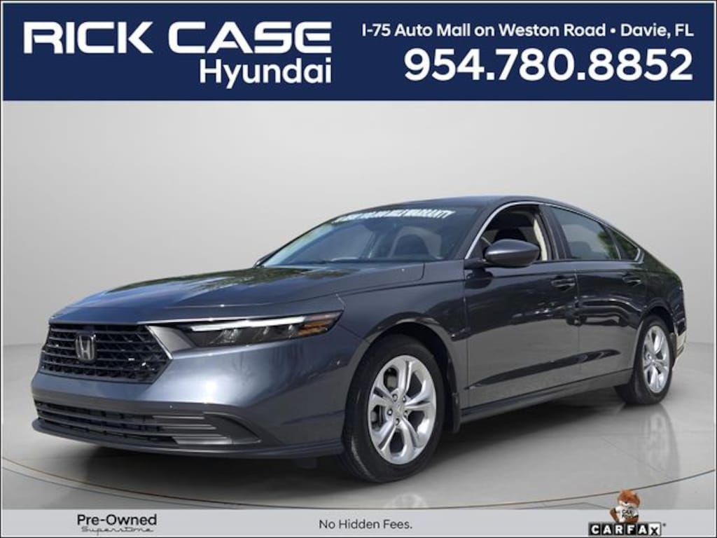 Used 2025 Honda Accord LX Sedan