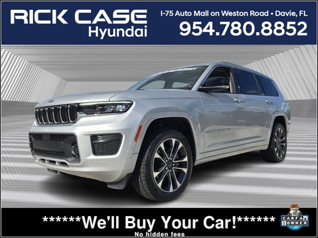 Used 2022 Jeep New Grand Cherokee Overland SUV