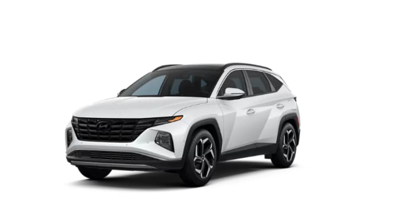 2024 Hyundai Tucson Serenity White Pearl at Rick Case Hyundai Davie