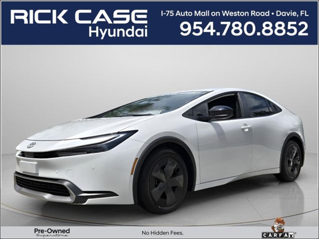 Used 2025 Toyota Prius Plug-in Hybrid SE Hatchback
