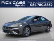 New 2026 Hyundai Elantra Hybrid Blue Sedan