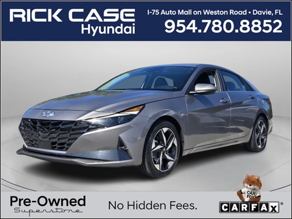 Used 2023 Hyundai Elantra HEV Limited Sedan