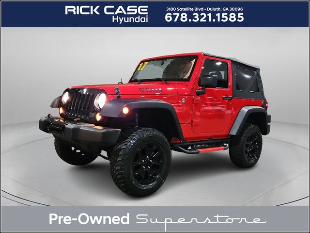 2017 Jeep Wrangler Willys Wheeler