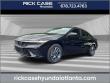 New 2025 Hyundai Elantra Hybrid Blue Sedan