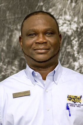 Staff member Henry Olowu from 500f081c2a77