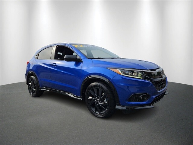 Used 2022 Honda HR-V Sport with VIN 3CZRU5H11NM709802 for sale in Duluth, GA