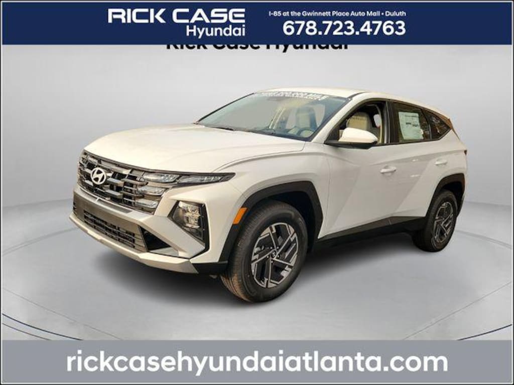 New 2026 Hyundai Tucson Hybrid Blue SUV