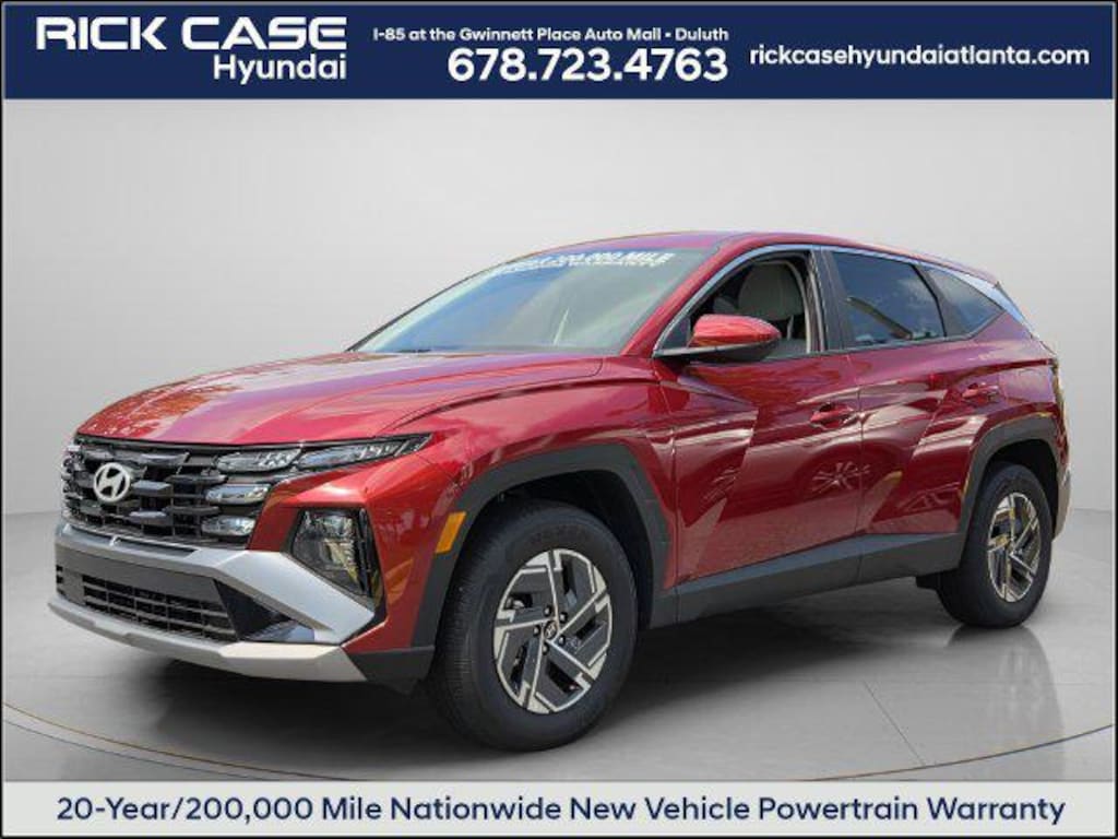 New 2026 Hyundai Tucson Hybrid Blue SUV