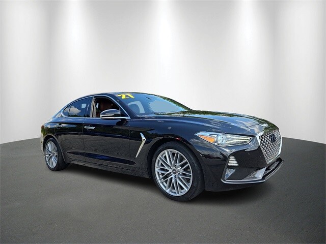 Used 2021 GENESIS G70 Standard with VIN KMTG34LA7MU072055 for sale in Duluth, GA